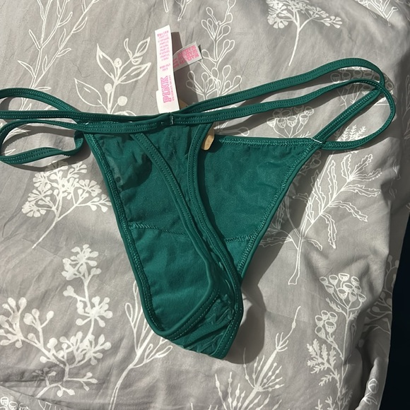 NWT mesh PINK thong - Picture 4 of 5